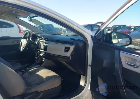 2015 Toyota Corolla Le из США, поврежденный, VIN 2T1BURHE3FC311356